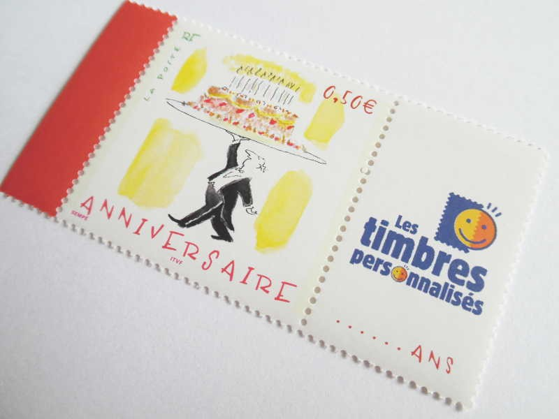 Timbre Personnalise N A Anniversaire Par Sempe Timbre Po