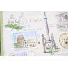 LOT 100 BLOCS N° 53 ROME CAPITALES EUROPÉENNES TIMBRES NEUFS 0.46€ X 4 VF 184€