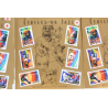 LOT 100 BLOCS N° 50 ÉTOILES DU JAZZ, TIMBRES NEUFS** 0.46€ X 6, FACIALE 276€