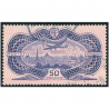 FRANCE POSTE AÉRIENNE N°15 TIMBRE OBLITÉRÉ ANNÉE 1936 SIGNÉ BRUN COTE 400€