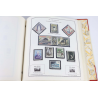 MONACO COLLECTION DE 1954 À 1976 TIMBRES NEUFS ALBUM HISTORIQUE ET GÉOGRAPHIQUE