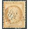 FRANCE N°36 TIMBRE CLASSIQUE OBLITÉRÉ TYPE CÉRÈS SIGNÉ BRUN COTE 110€