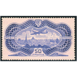 FRANCE POSTE AÉRIENNE N°15 TIMBRE REGOMMÉ CONSIDÉRÉ SANS GOMME ANNÉE 1936