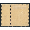 FRANCE N°104 TIMBRE CLASSIQUE NEUF TYPE SAGE SIGNÉ BRUN COTE 400€ AVEC BDF