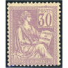 FRANCE N°115 TYPE MOUCHON TIMBRE NEUF AVEC PETITE CH SIGNÉ BRUN ANNÉE 1900-01