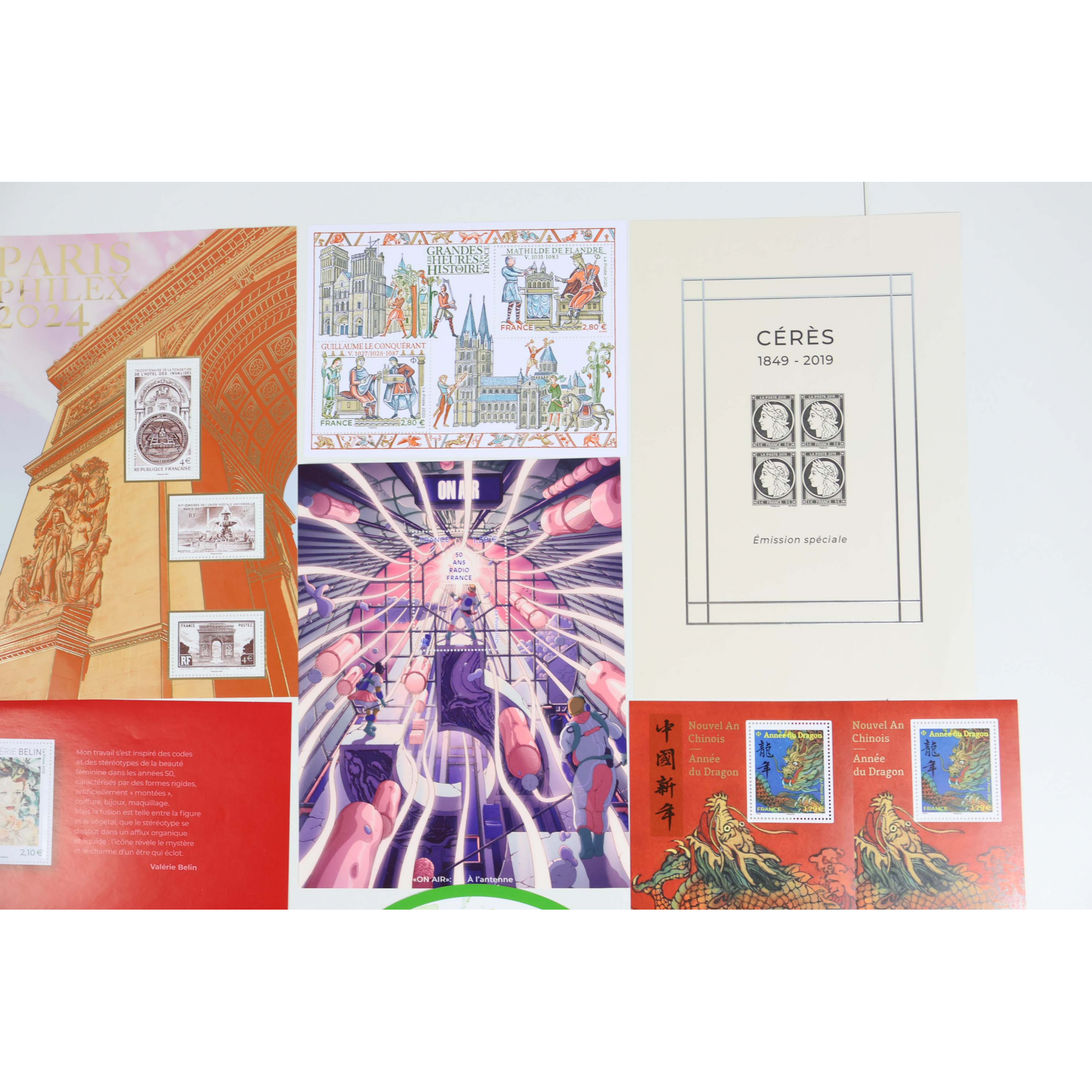 BLOCS TIMBRES FRANCE NEUFS 2019 À 2025 AVEC DÉFAUTS POUR AFFRANCHIR, VF 73.05€