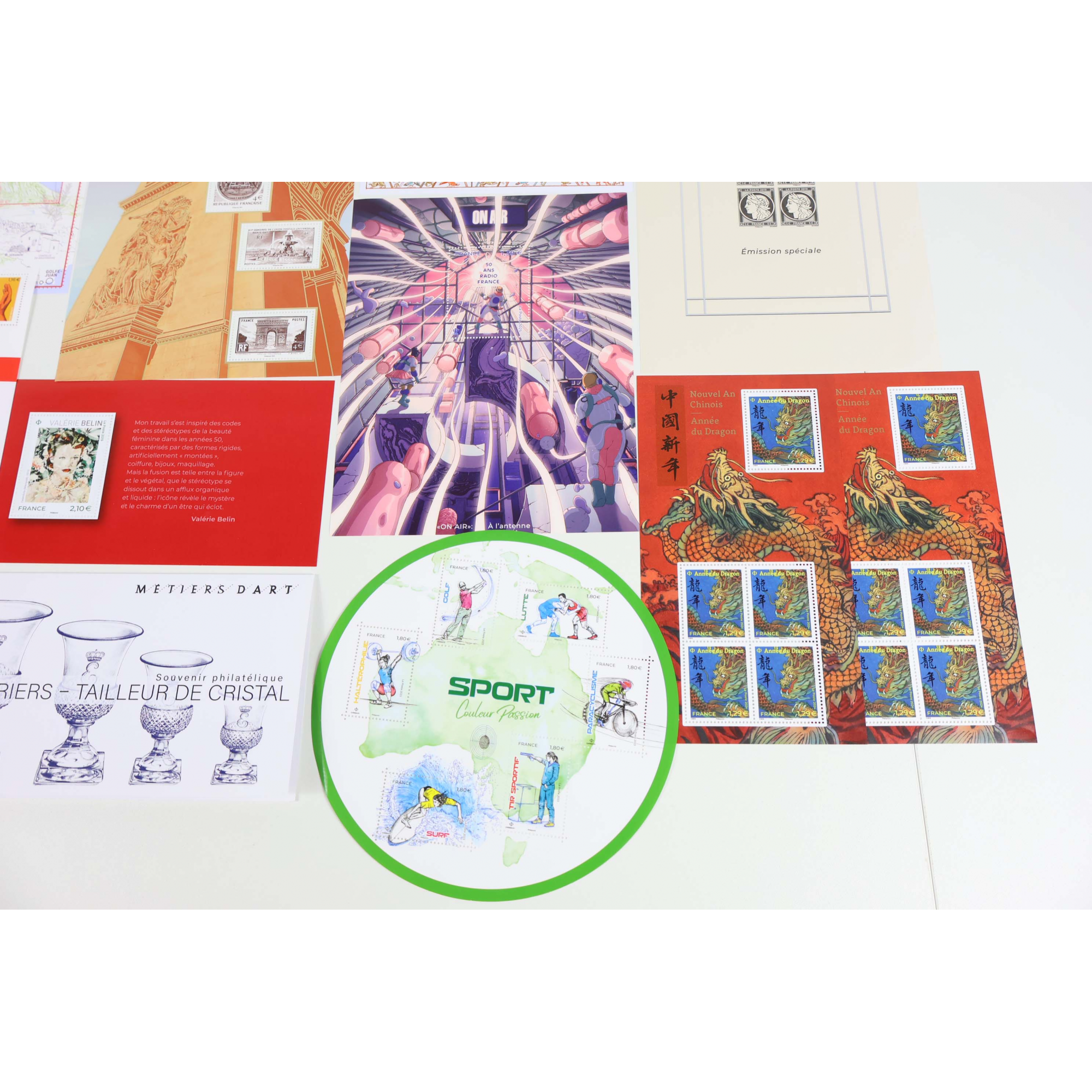 BLOCS TIMBRES FRANCE NEUFS 2019 À 2025 AVEC DÉFAUTS POUR AFFRANCHIR, VF 73.05€