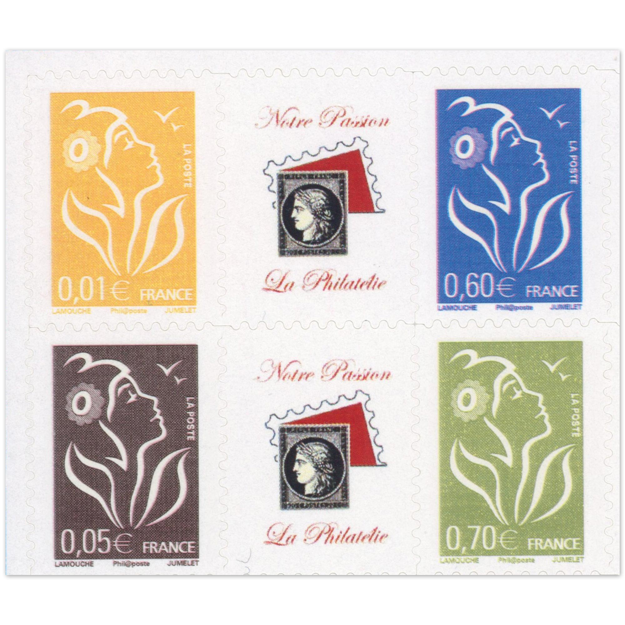 FEUILLE DE 15 TIMBRES AUTOADHÉSIFS PERSONNALISÉS N°4048P COTE 550 EUROS