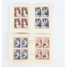FRANCE CARNETS CROIX-ROUGE DE 1953 ET 1954 TIMBRES NEUFS** COTE 340€
