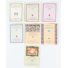 FRANCE COLLECTION COMPLÈTE CARNETS CROIX-ROUGE DE 1956 À 1962 TIMBRES NEUFS**