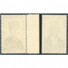 TAAF SÉRIE COMPLÈTE DE GAULLE N°46 ET 47 TIMBRES NEUFS ANNÉE 1972 COTE 75€