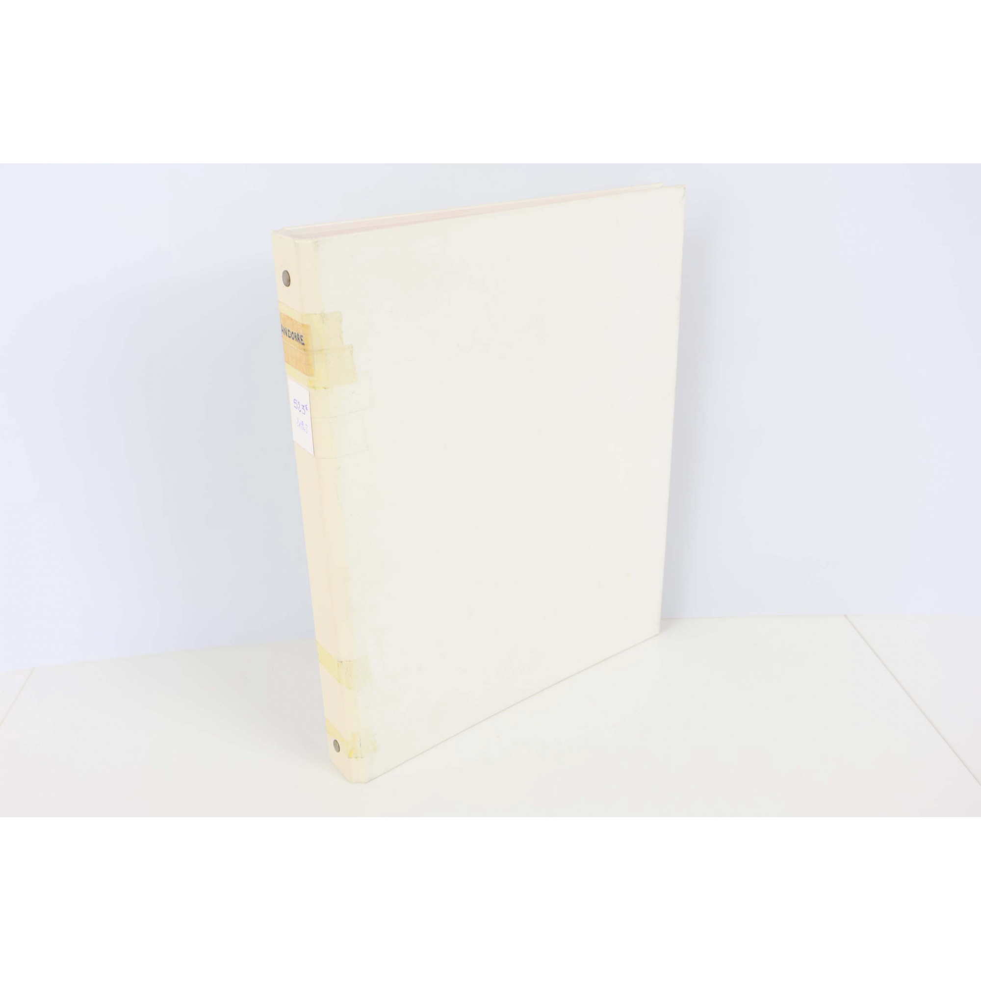 ANDORRE COLLECTION / STOCK MODERNE DE TIMBRES NEUFS** CLASSEUR AVEC POCHETTES