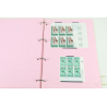 ANDORRE COLLECTION / STOCK MODERNE DE TIMBRES NEUFS** CLASSEUR AVEC POCHETTES