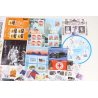 FRANCE COLLECTION DE TIMBRES ET BLOCS-FEUILLET NEUFS** DE 2019 FACIALE 130€