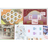 FRANCE LOT DE TIMBRES ET BLOCS-FEUILLET NEUFS** DE 2018 FACIALE 117€