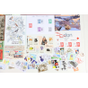 FRANCE LOT DE TIMBRES ET BLOCS-FEUILLET NEUFS** DE 2018 FACIALE 117€