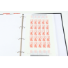 SPM COLLECTION/STOCK DE TIMBRES NEUFS** DES ANNÉES 80-90 AVEC FEUILLES COMPLÈTES