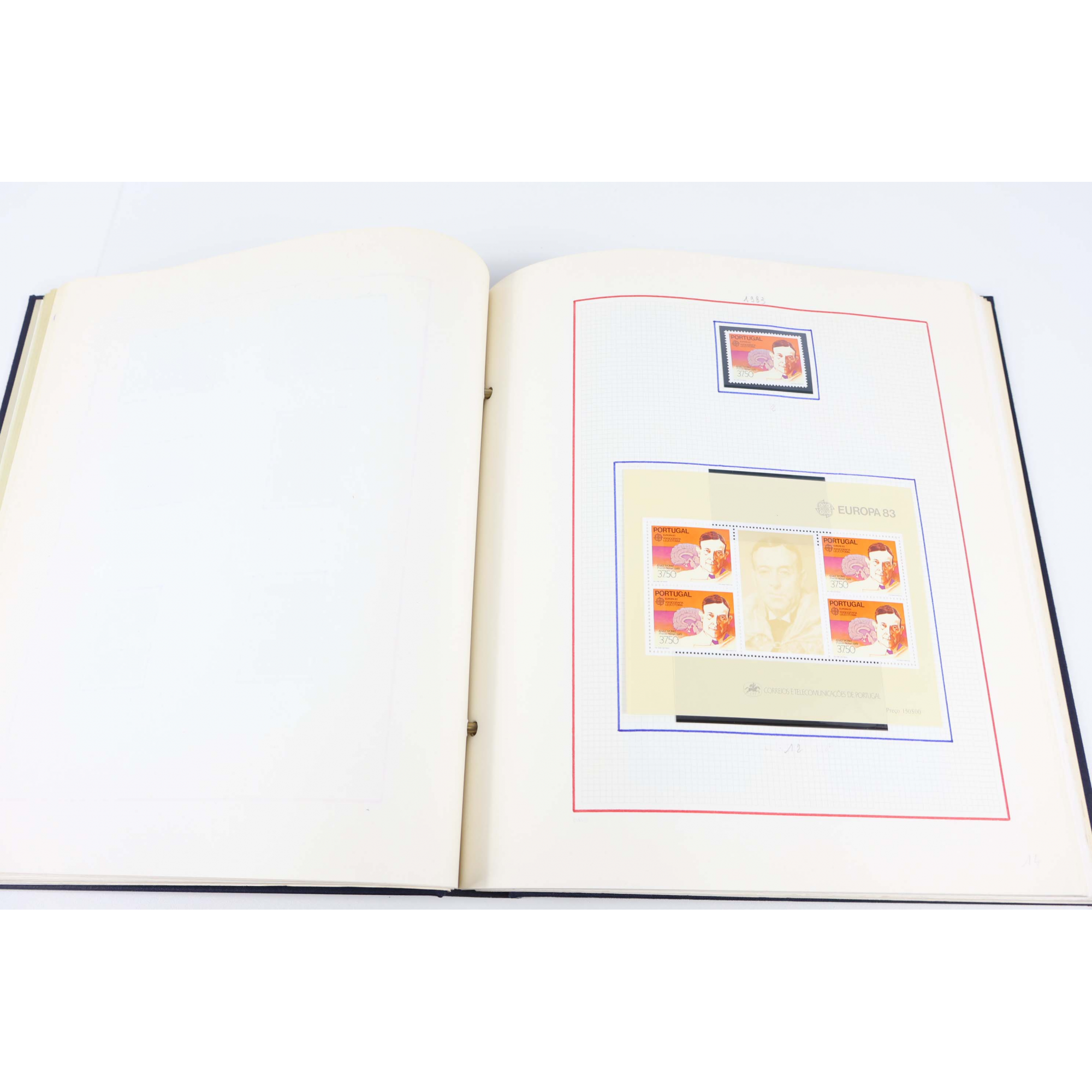 EUROPA COLLECTION DE 1981 À 1988 TIMBRES NEUFS** COTE SUPÉRIEURE À 2200 EUROS