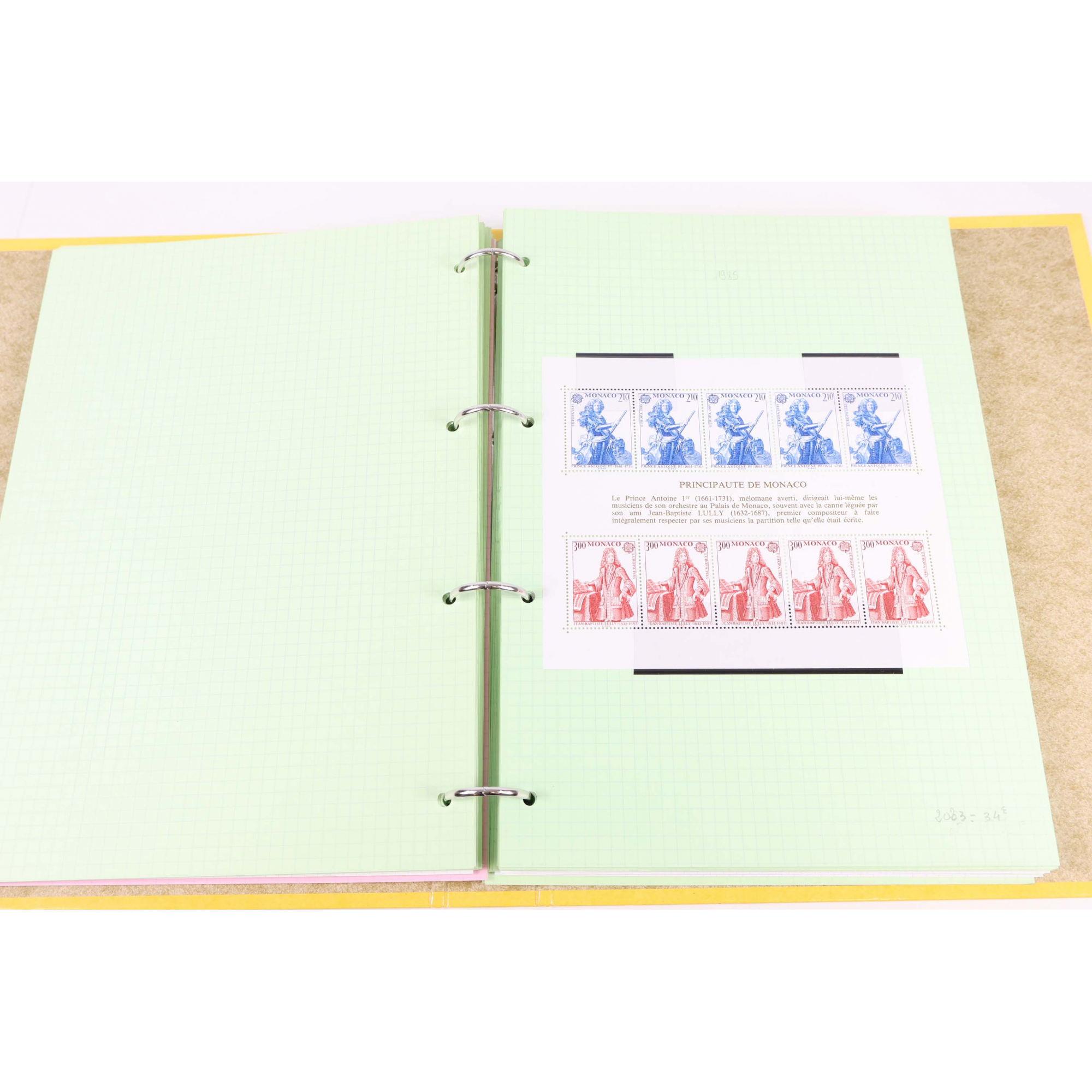 EUROPA COLLECTION DE TIMBRES / FEUILLES / BLOCS NEUFS** COTE SUPÉRIEURE À 2400€