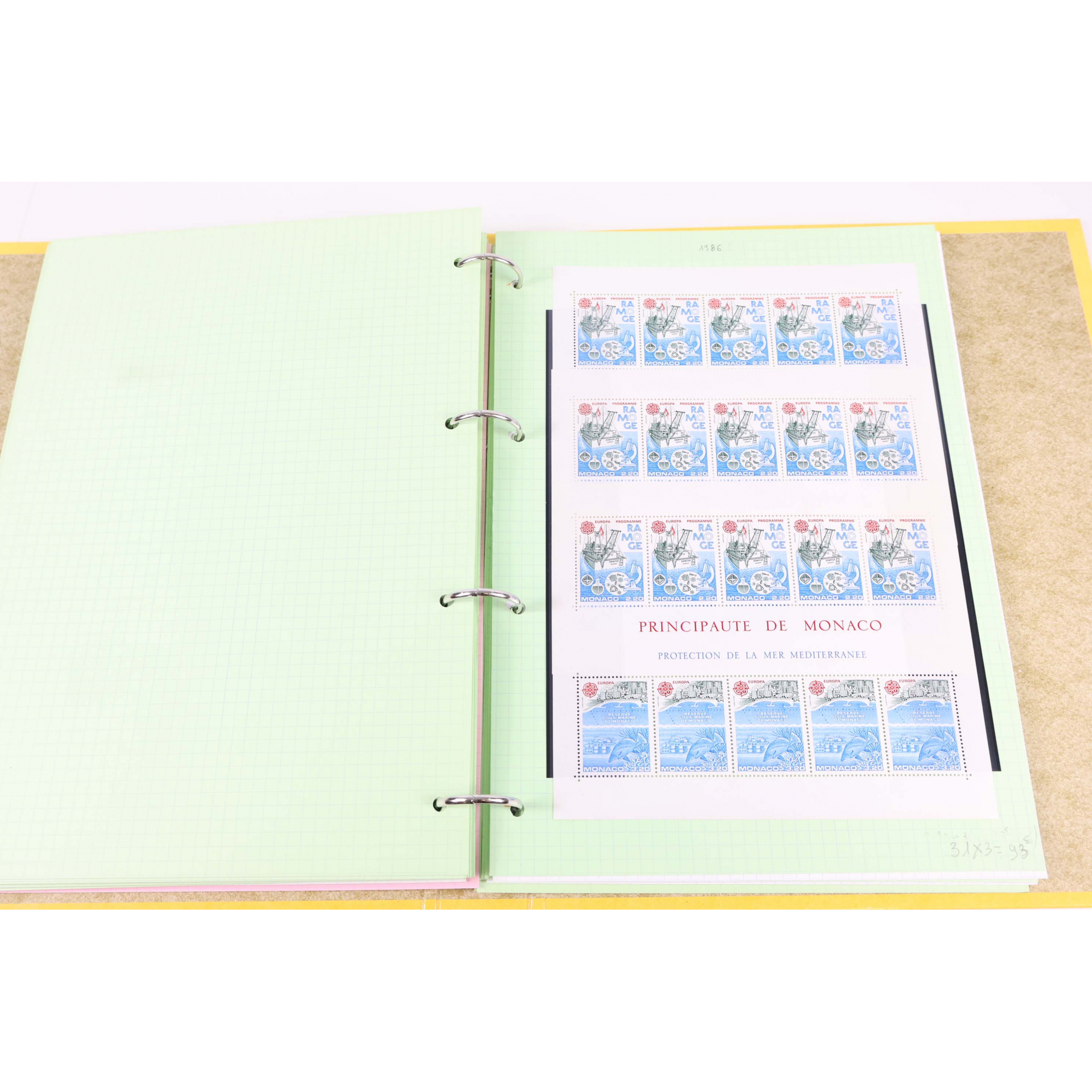 EUROPA COLLECTION DE TIMBRES / FEUILLES / BLOCS NEUFS** COTE SUPÉRIEURE À 2400€