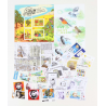 FRANCE LOT DE TIMBRES ET BLOCS-FEUILLET NEUFS** DE 2019 À 2021 FACIALE 188€