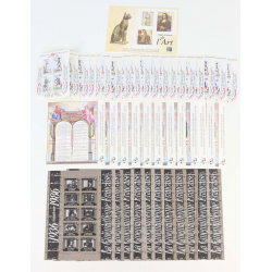 FRANCE LOT DE BLOCS-FEUILLETS EN FRANCS DE 1986 À 1989 VALEUR FACIALE 100€