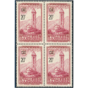 ANDORRE FRANÇAIS N°46 BLOC DE 4 TIMBRES NEUFS** VALLÉE D\'ANDORRE COTE 140€