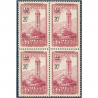 ANDORRE FRANÇAIS N°46 BLOC DE 4 TIMBRES NEUFS** VALLÉE D'ANDORRE COTE 140€