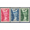 ANDORRE FRANÇAIS POSTE AÉRIENNE N°2 À 4 SÉRIE COMPLÈTE PAYSAGES TIMBRES NEUFS**