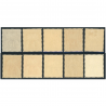 ANDORRE FRANCAIS TIMBRES-TAXE N°32 À 41 SÉRIE COMPLÈTE TIMBRES NEUFS COTE 235€