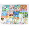 FRANCE LOT DE BLOCS-FEUILLETS ET TIMBRES EN EUROS COLLECTION/COURRIER VF 269€