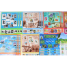 FRANCE LOT DE BLOCS-FEUILLETS ET TIMBRES EN EUROS COLLECTION/COURRIER VF 269€