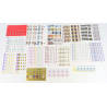 FRANCE LOT DE CARNETS EN FRANCS POUR COLLECTION OU COURRIER VALEUR FACIALE 1388F