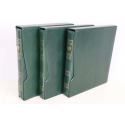 LOT 3 ALBUMS MARINI POUR RANGER COLLECTION TIMBRES + FEUILLES ENTRE 2007 ET 2010