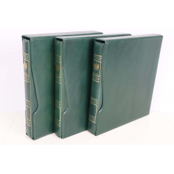 LOT 3 ALBUMS MARINI POUR RANGER COLLECTION TIMBRES + FEUILLES ENTRE 2007 ET 2010