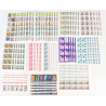 FRANCE LOT DE CARNETS EN FRANCS POUR COLLECTION OU COURRIER VALEUR FACIALE 1767F