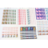 FRANCE LOT DE CARNETS EN FRANCS POUR COLLECTION OU COURRIER VALEUR FACIALE 1767F