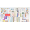 FRANCE LOT DE CARNETS EN FRANCS POUR COLLECTION OU COURRIER VALEUR FACIALE 3881F
