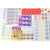 FRANCE LOT DE CARNETS EN FRANCS POUR COLLECTION OU COURRIER VALEUR FACIALE 3881F