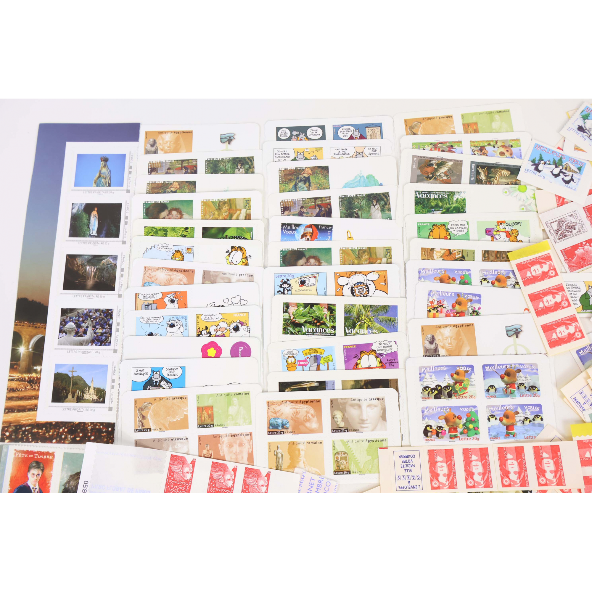 LOT DE 500 TIMBRES AUTOADHÉSIFS À VALIDITÉ PERMANENTE, TVP LETTRES 20G FRANCE