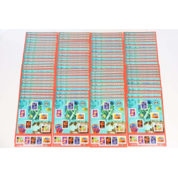 LOT 100 BLOCS N° 39 LE SIÈCLE AU FIL DU TIMBRE IV, NEUFS** 0.46€ X 10 VF 460€