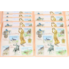 LOT 100 BLOCS N° 64 CAPITALES EUROPE LUXEMBOURG TIMBRES NEUFS** 0.50€ X4 VF 200€