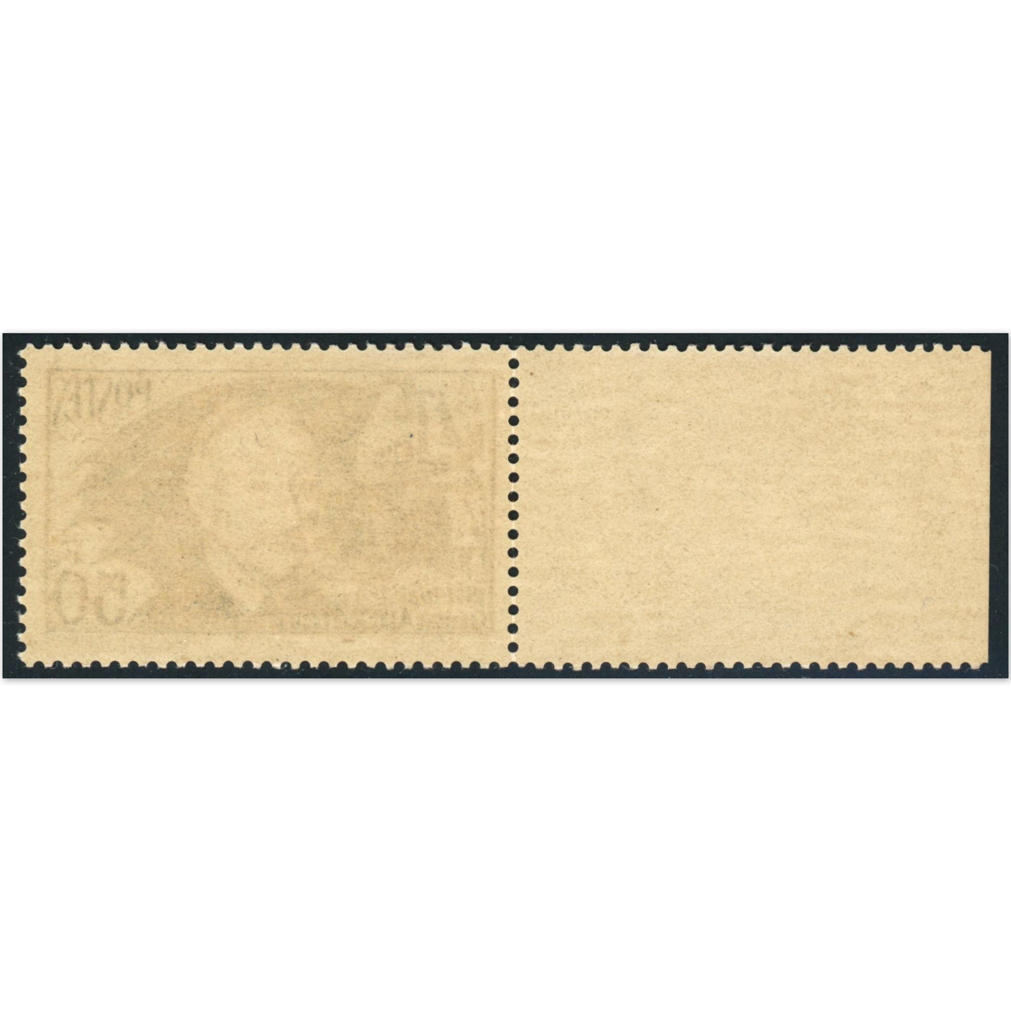 FRANCE N°398 CLÉMENT ADER DE 1938 AVEC BORD DE FEUILLE QUALITÉ LUXE COTE 180€