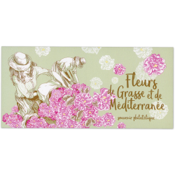 FRANCE, BLOC SOUVENIR N° 168, FLEURS DE GRASSE MÉDITERRANNÉE ANNÉE 2020 NEUF**