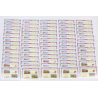 LOT 65 BLOCS N° 15 SALON DU TIMBRE 1994, TIMBRES NEUFS** 2.40 FRANCS VF 47.56€