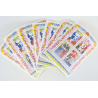 LOT 40 BLOCS N° 12 BICENTENAIRE RÉVOLUTION, TIMBRES NEUFS** 2.50 FRANCS VF 60.97€