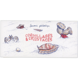 FRANCE, BLOC SOUVENIR N° 190, FAUNE - CRUSTACÉS ANNÉE 2022 NEUF**