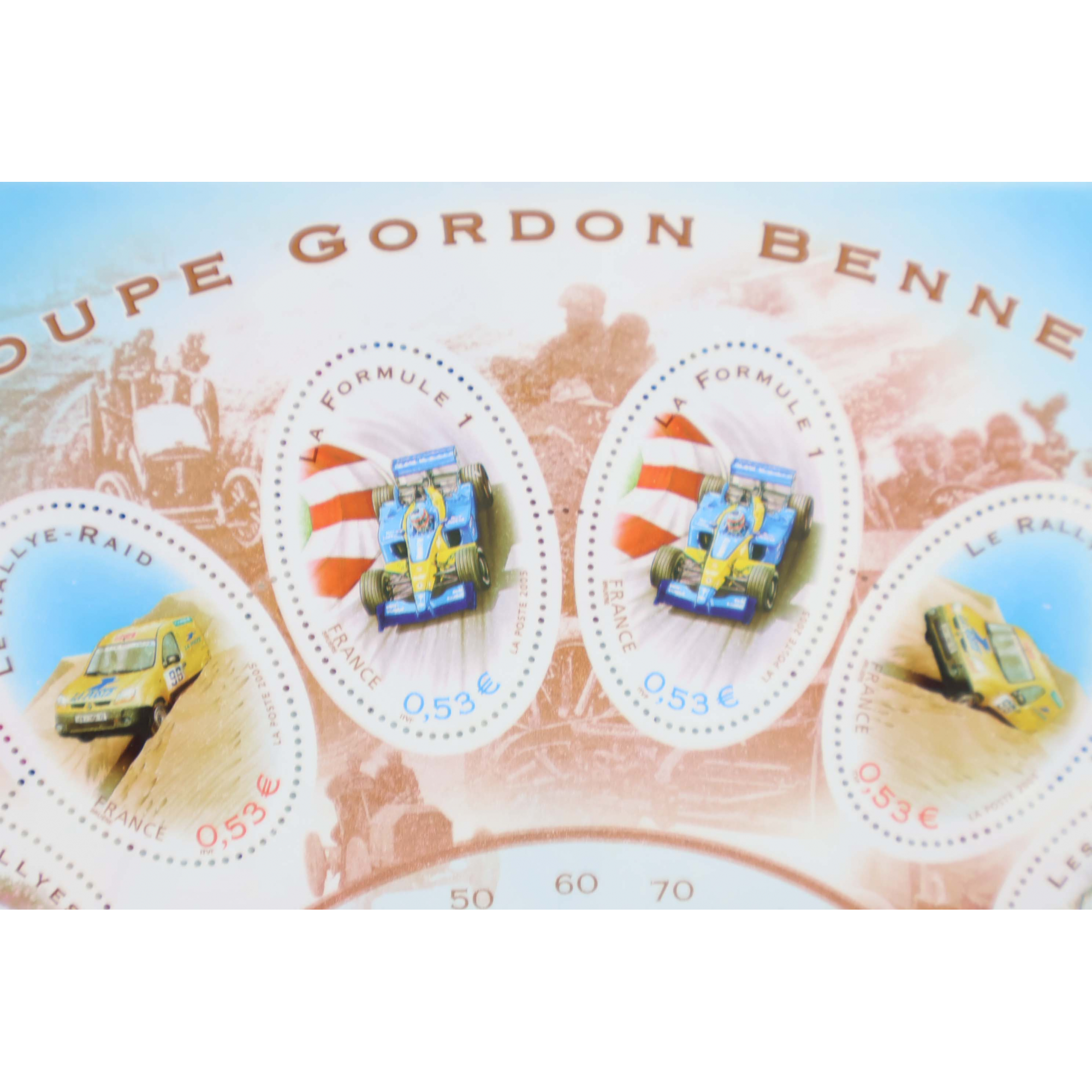 LOT 100 BLOCS N° 86 COUPE GORDON BENNETT TIMBRES NEUFS** 0.53€ X 10 FACIALE 530€