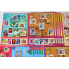 LOT 381 TIMBRES 0.46 EUROS BLOCS FEUILLETS AVEC DÉFAUTS POUR AFFRANCHIR VF 175€