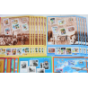 LOT 381 TIMBRES 0.46 EUROS BLOCS FEUILLETS AVEC DÉFAUTS POUR AFFRANCHIR VF 175€